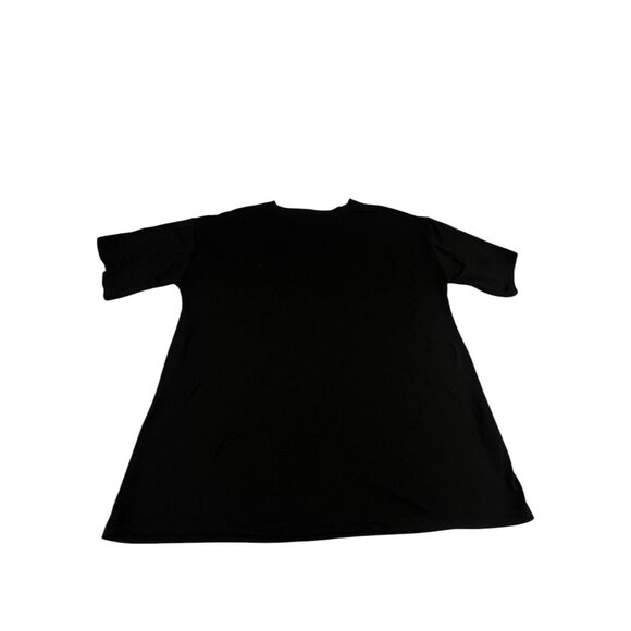 Shein Enjoy Life In The Nature Graphic Tee Black Short Sleeve M Casual Loose Fit - Picture 3 of 8